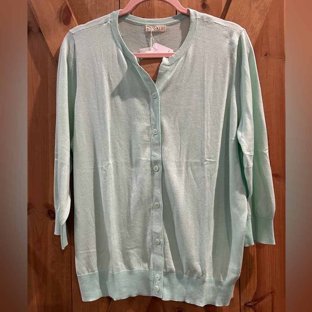 NWT Kori Mint Cardigan